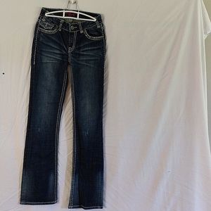 Rock and Roll Denim ladies jeans. 27x34